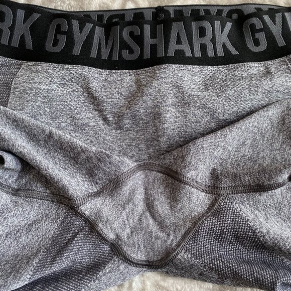 GYMSHARK Flex Shorts - Black/Grey - Picture 4 of 4